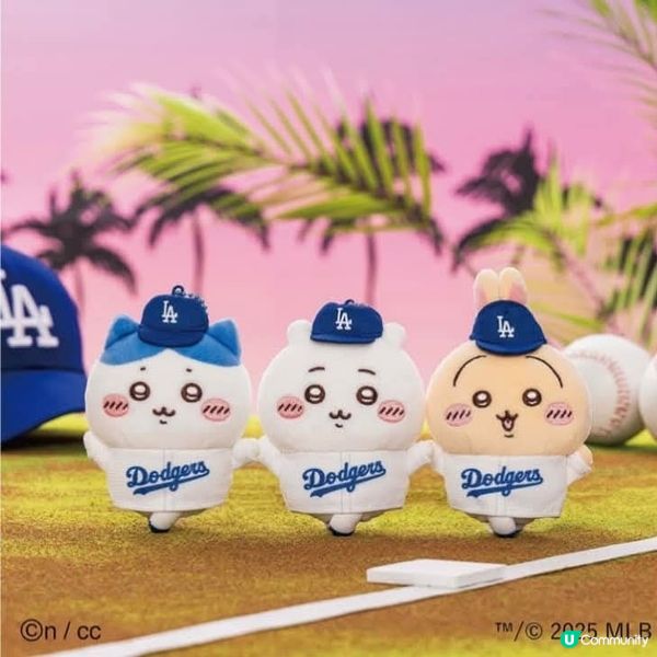 日本 Chiikawa x MLB 聯乘即將登場 