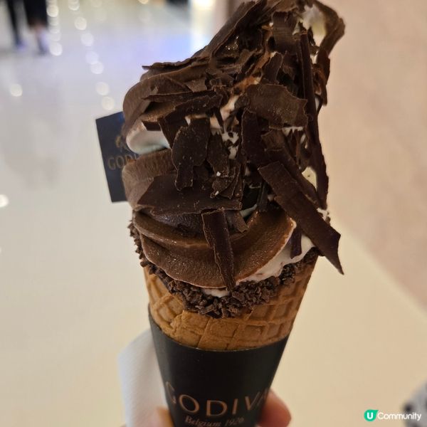 Godiva 雙重朱古力軟雪糕