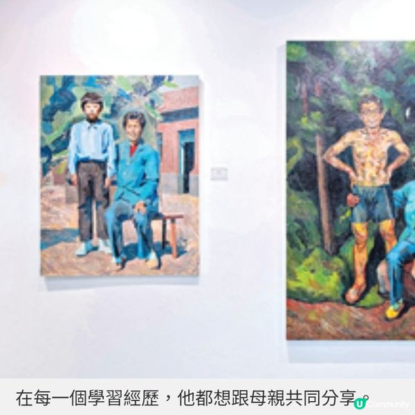 每年一幅畫紓解對忘母思念藝術家馬玉江 愛在記憶中定格