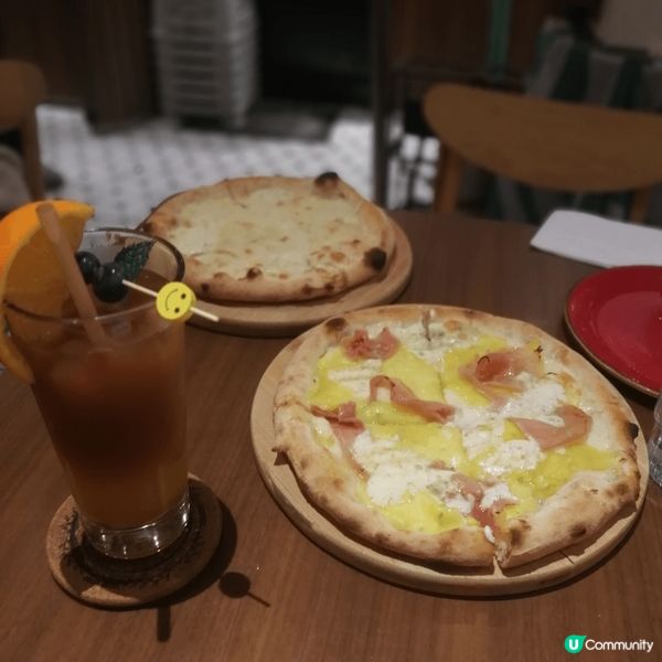 圖一為 全手工薄餅  超級美味