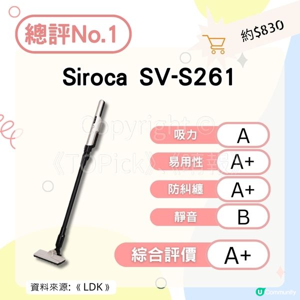 LDK A+ 推介最平靚正吸塵機