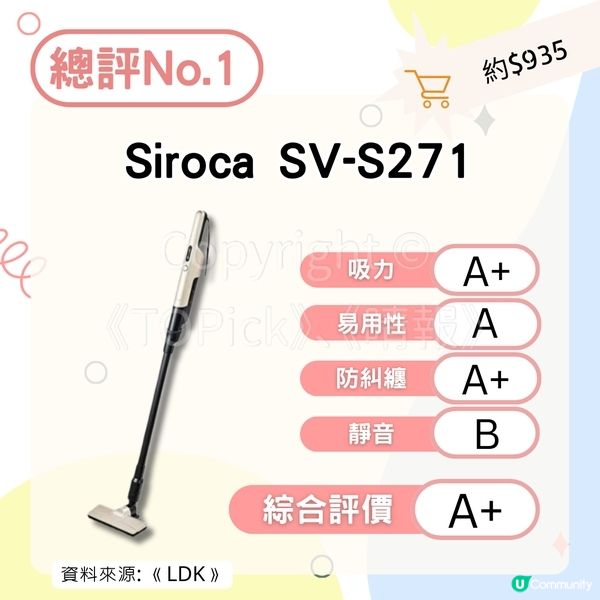 LDK A+ 推介最平靚正吸塵機