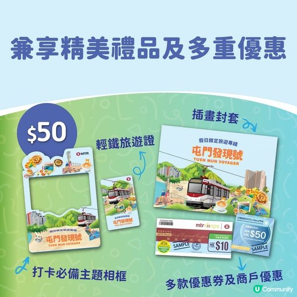 踏上輕鐵「屯門發現號」一齊屯門載．發現！