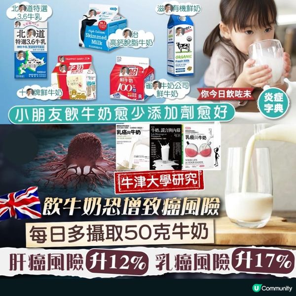 飲奶真係可以快高長大？ 補鈣的真相 🐮