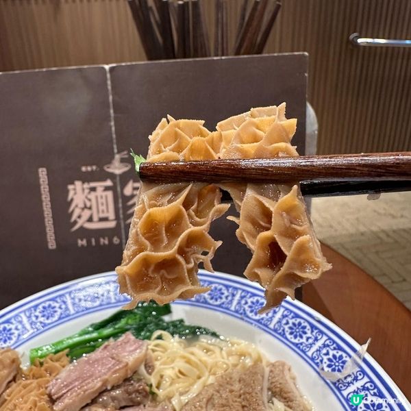 牛腩麵配雞白湯🍜湯底有驚喜