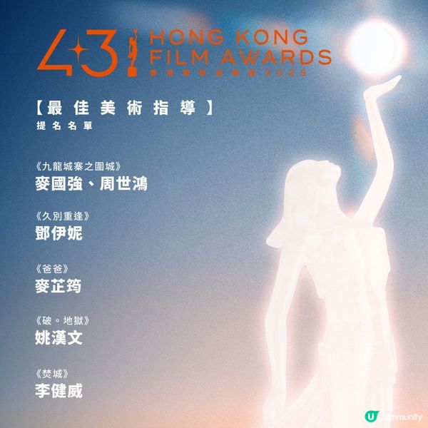 【請睇戲】《社群》送第43屆《金像奬》「提名電影放映入場證」20張！