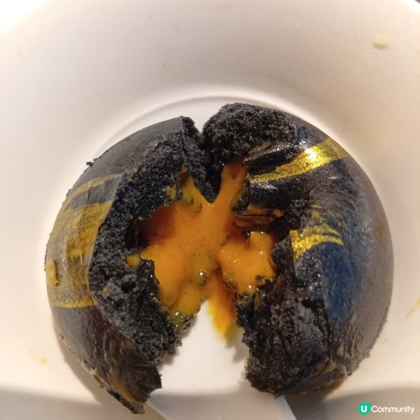 黑金流沙包，爆漿奶香！🤤