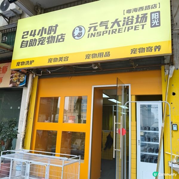 帶上😸豆豆去體驗一下24小時自助洗澡