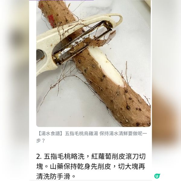 五指毛桃烏雞湯

