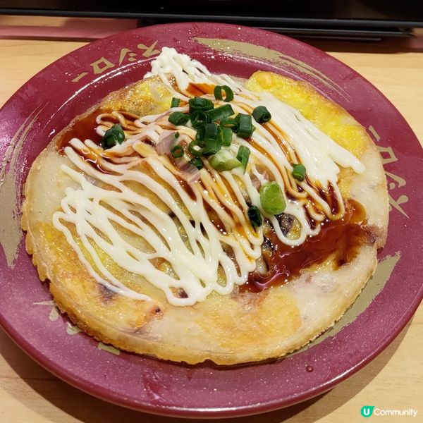 壽司郎3月神級壽司限定🔥大阪風魷魚燒勁特別勁好食💜