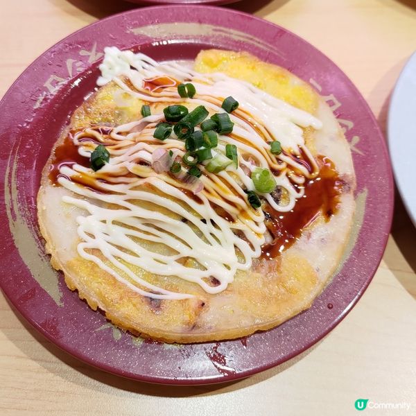 壽司郎3月神級壽司限定🔥大阪風魷魚燒勁特別勁好食💜