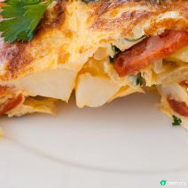 西班牙香腸蛋餅