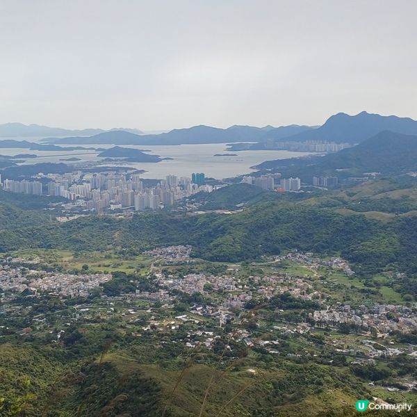 粉嶺車站-北大刀屻-大刀屻-嘉道里-梧桐寨-四方亭-大帽山-