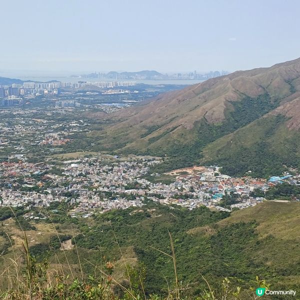 粉嶺車站-北大刀屻-大刀屻-嘉道里-梧桐寨-四方亭-大帽山-