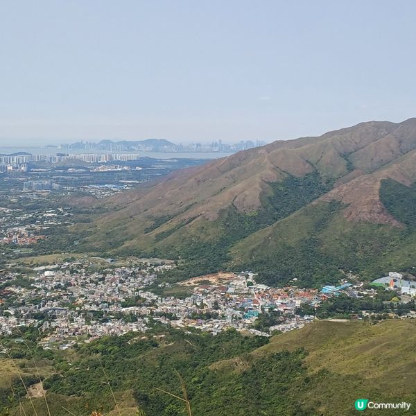 粉嶺車站-北大刀屻-大刀屻-嘉道里-梧桐寨-四方亭-大帽山-
