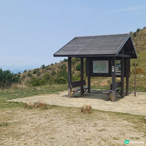 粉嶺車站-北大刀屻-大刀屻-嘉道里-梧桐寨-四方亭-大帽山-