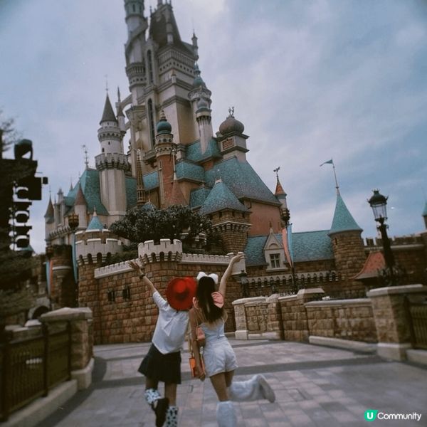 去Disney打卡最開心💕🥰