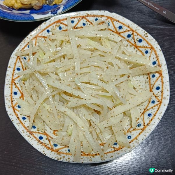 麻醬涼拌芥蘭頭