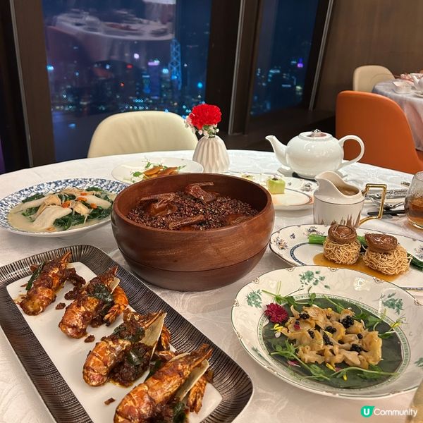 📍圓方|ICC 101維港海景精緻中菜