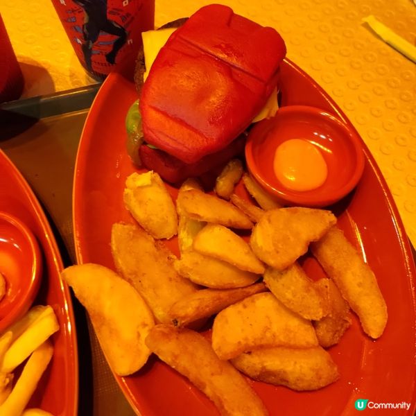 香港迪士尼必食之選🔥Marvel主題漢堡包打卡一流💜