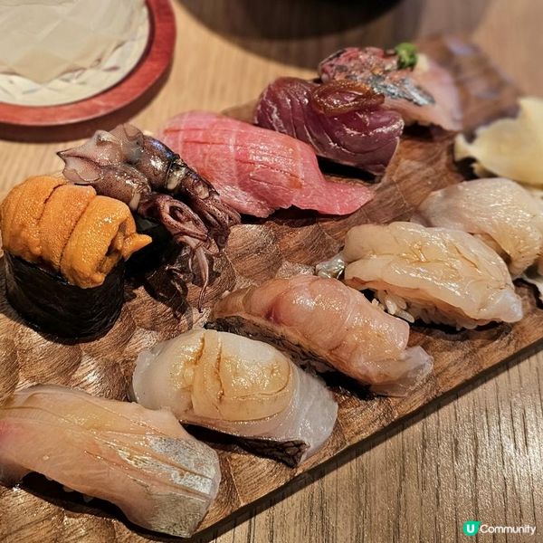 鮮度十足的壽司 in AIRSIDE