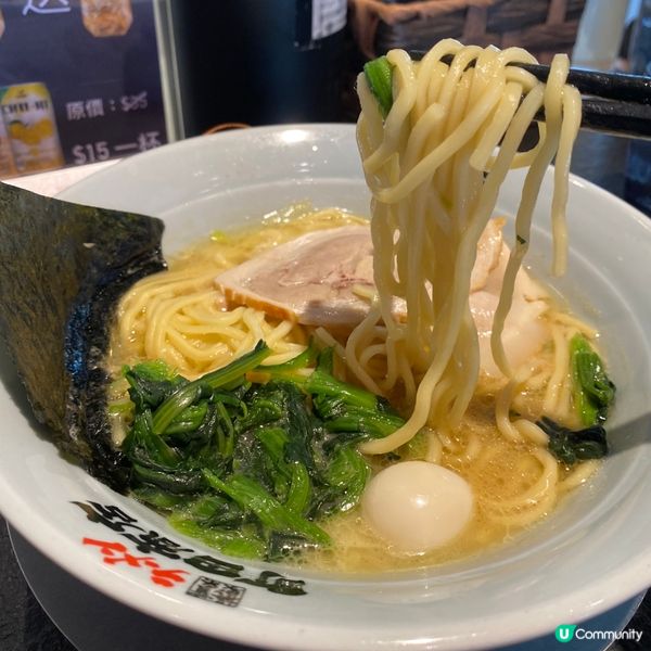 濃郁嘅豚骨x醬油雞湯拉麵🍜