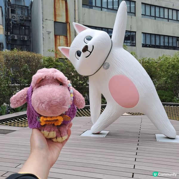 喵🐱～ 發現左個比較少人提及但好可愛嘅打卡點。喺APM Fo...