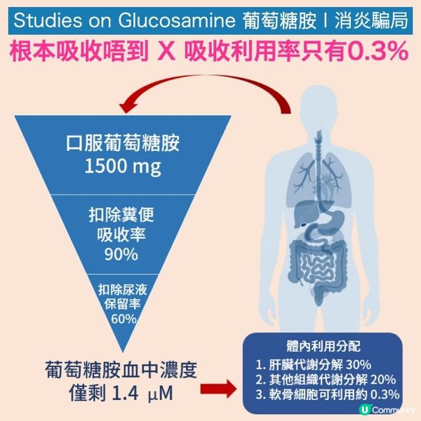 【葡萄糖胺】完完全全的健康騙局