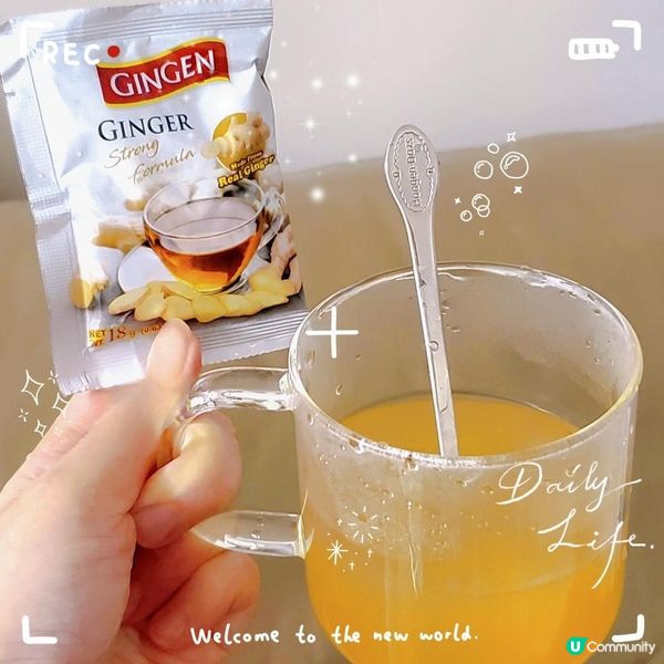 🍵 GINGEN 真精薑茶 🇹🇭