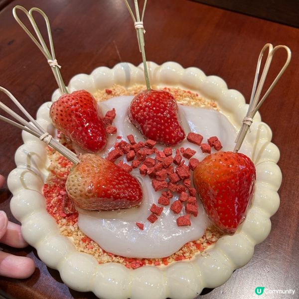 草莓冰糖葫蘆糖不甩 