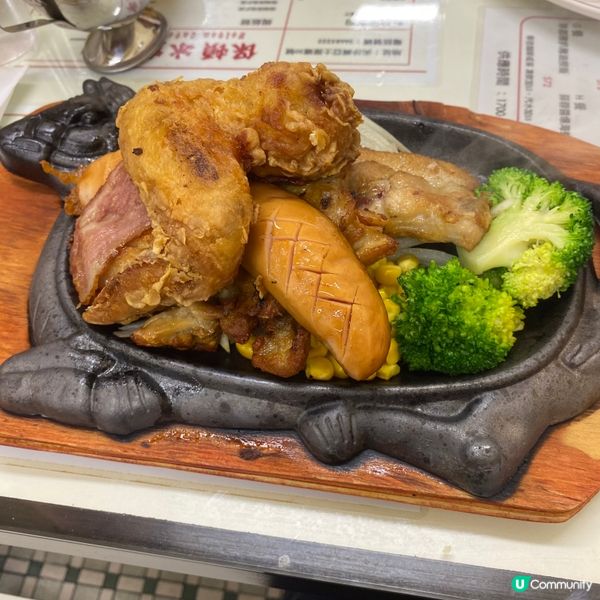 舊香港🇭🇰每晚超抵食大碗招牌豬油撈飯 😋