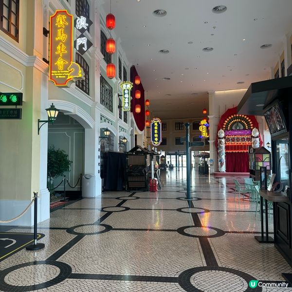 澳門葡京人打卡📸  懷舊風情滿滿！