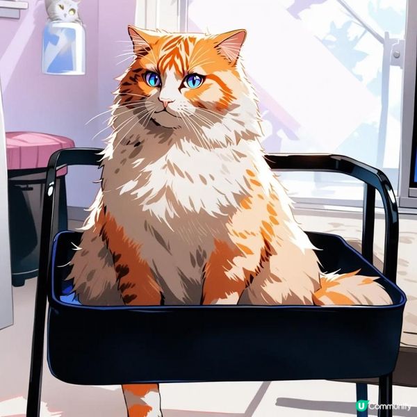 當我家的貓變成卡通貓
