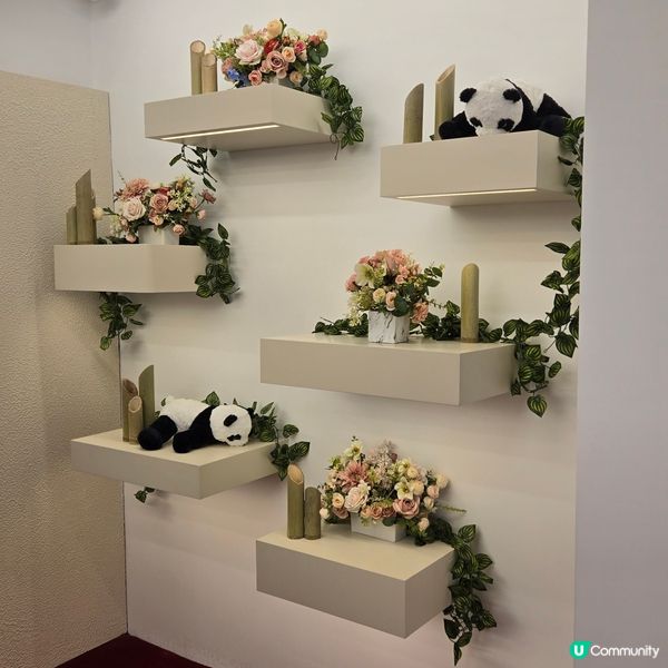 世貿中心可愛熊貓🐼打卡位