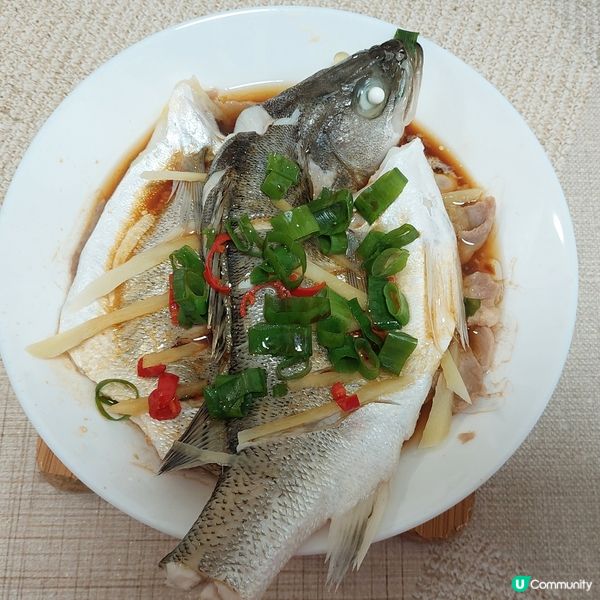 蒸鱸魚