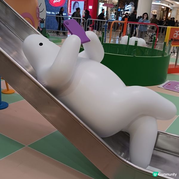 好可愛既商場佈置~