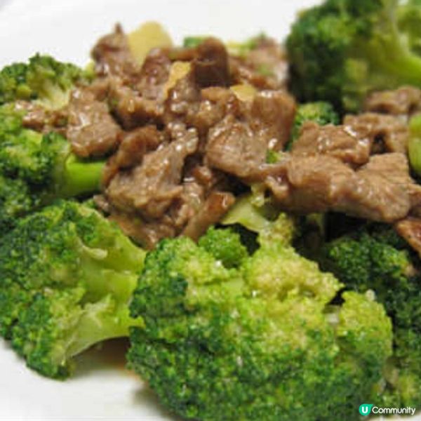 西蘭花炒牛肉


