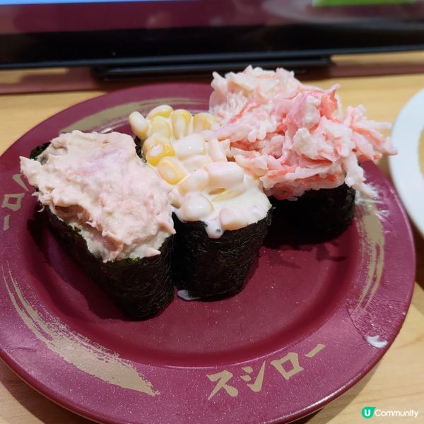 🍣壽司郎3月超抵食之選🔥$12特盛沙律軍艦三貫💜