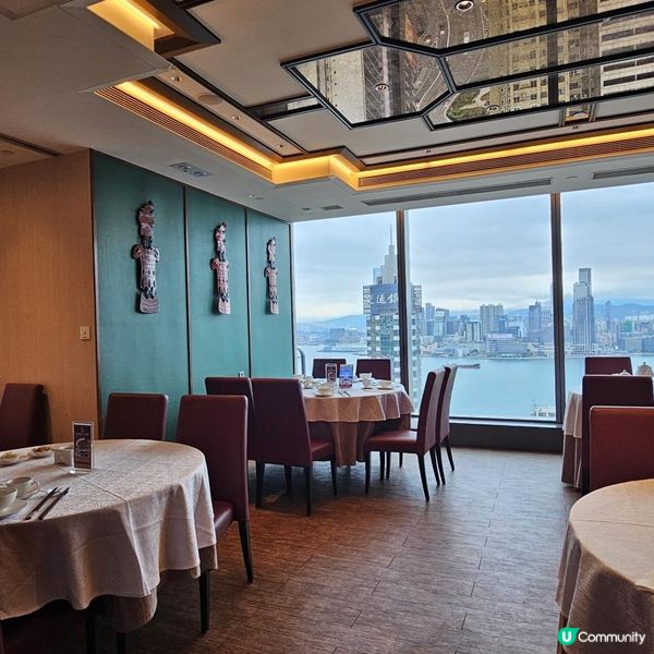 賞維港美景 嚐高質中菜