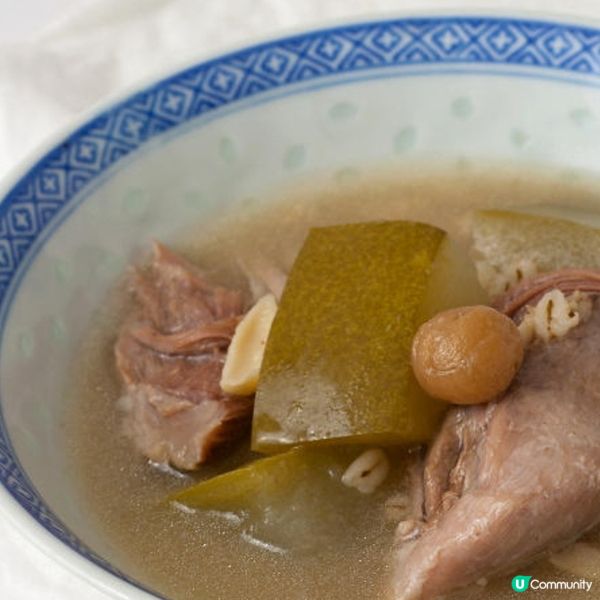 冬瓜清補涼湯 【清熱祛濕】

