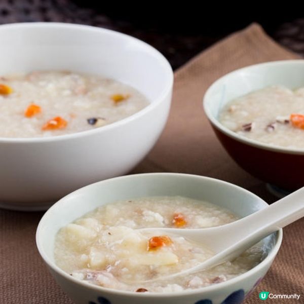 鮮淮山杞子豬展粥

