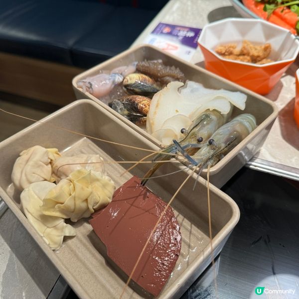 今個星期又係火鍋🤤 牛站(駅)麻辣放題任食！