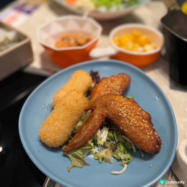 今個星期又係火鍋🤤 牛站(駅)麻辣放題任食！