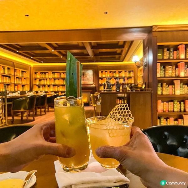 銅鑼灣浪漫海景復古圖書館風餐廳🥂