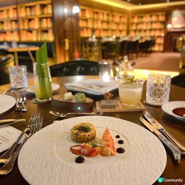 銅鑼灣浪漫海景復古圖書館風餐廳🥂