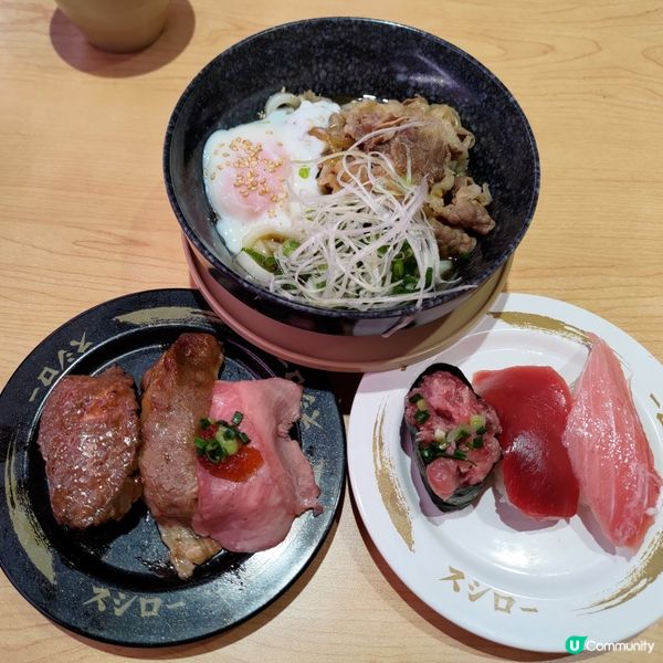 🍣壽司郎4月限定三貫祭開羅啦🔥吞拿魚+牛肉三味超滿足🤤