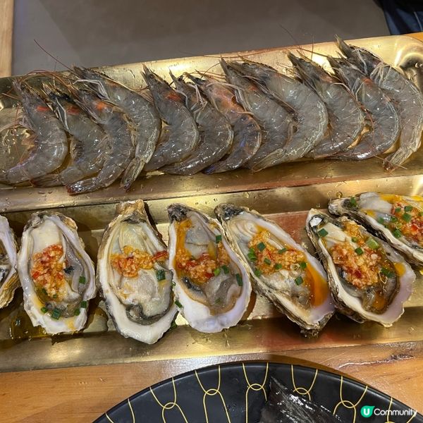 #深圳清湖站必試！金達萊碳烤活鰻任食🤤🦪