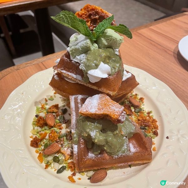 TerraceInSeaside抵食二人套餐‼️有開心果窩夫