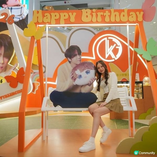 皇室堡春日花園姜濤430Blossom Love主題打卡場景