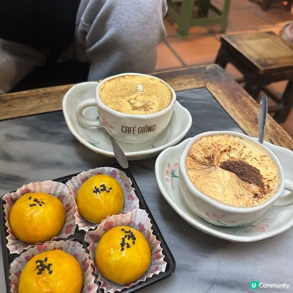 河內必試！生雞蛋咖啡 🥚☕